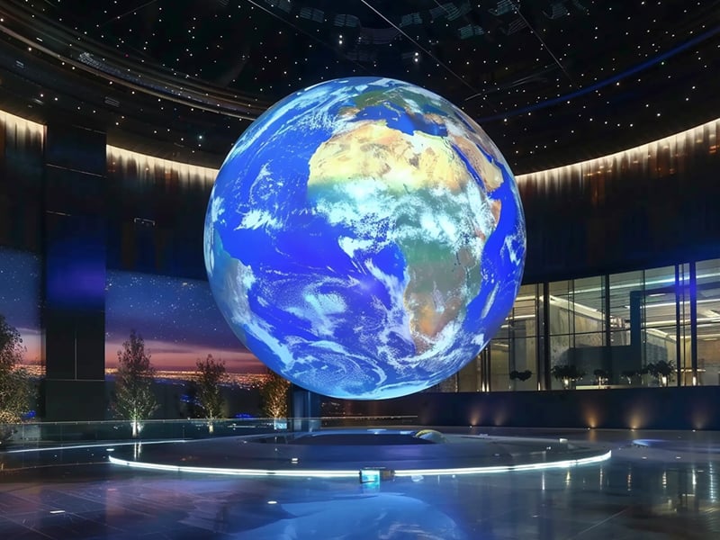 Key Considerations for Suspended Spherical LED Displays