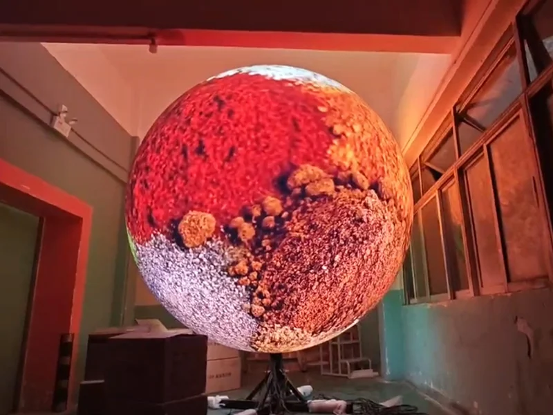 Spherical LED Screen – Diameter 3m
