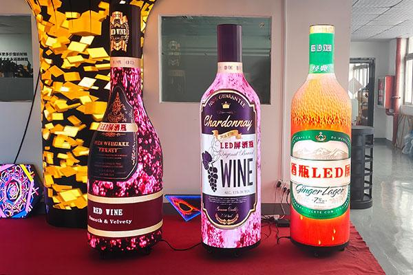 Bottle LED Display for Wine Brand Marketing: Creating Digital Wine Experiences