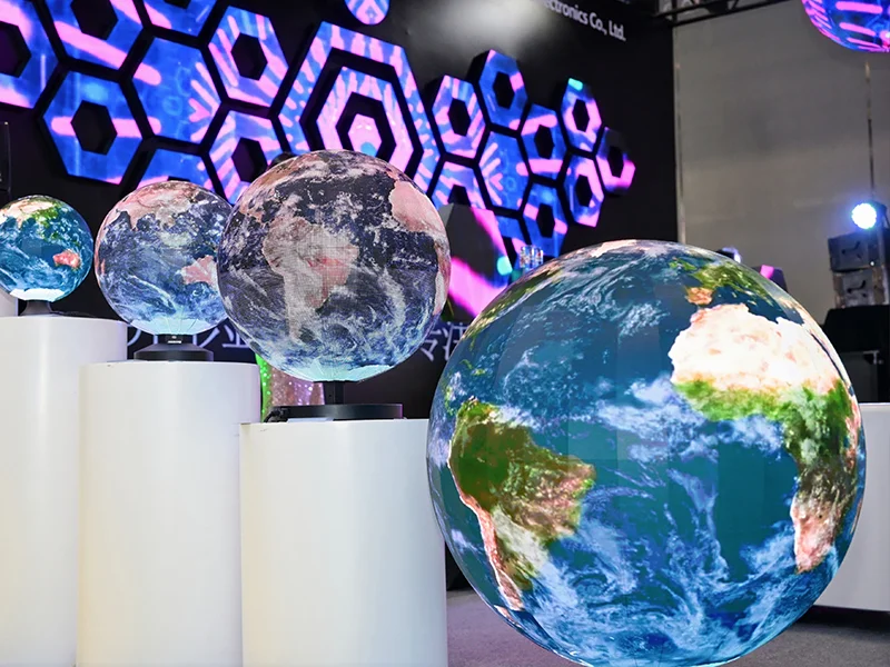 Spherical LED Display