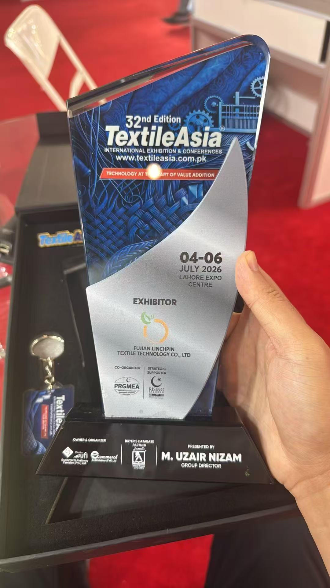 Linchpin Wins Exhibitor Award at TextileAsia 2026