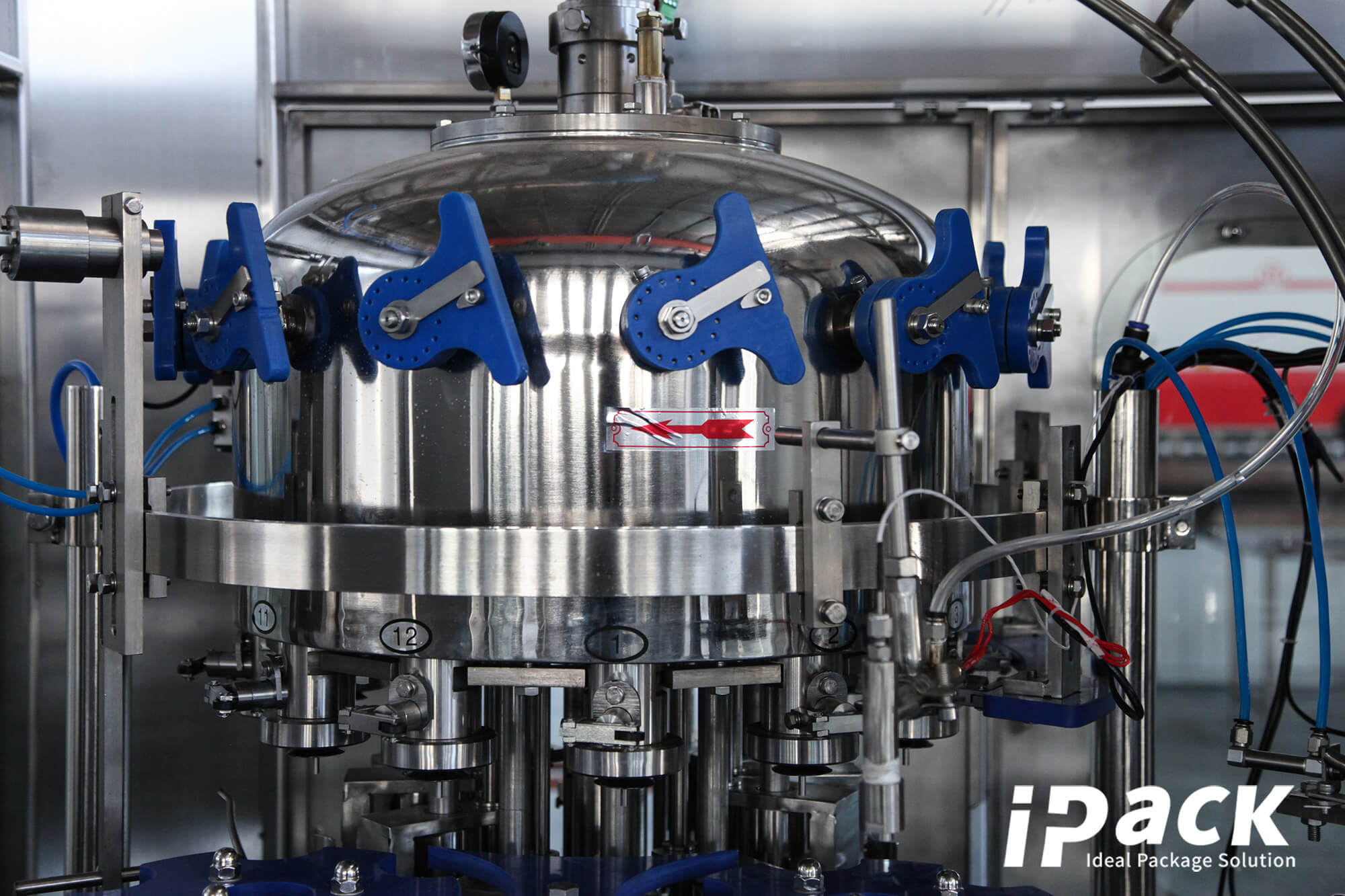 6000CPH Automatic Can Filling And Sealing Machine