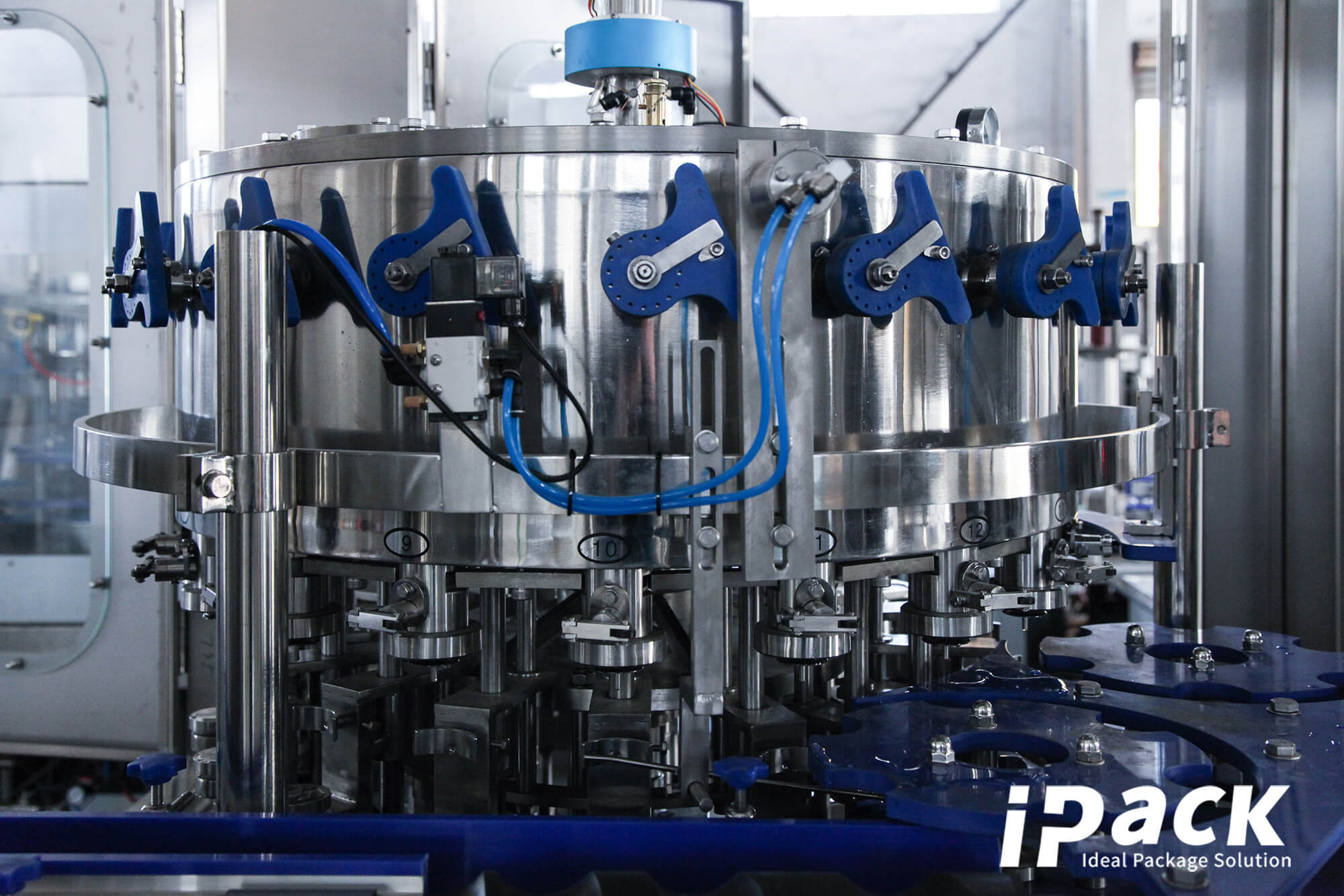 6000CPH Automatic Can Filling And Sealing Machine