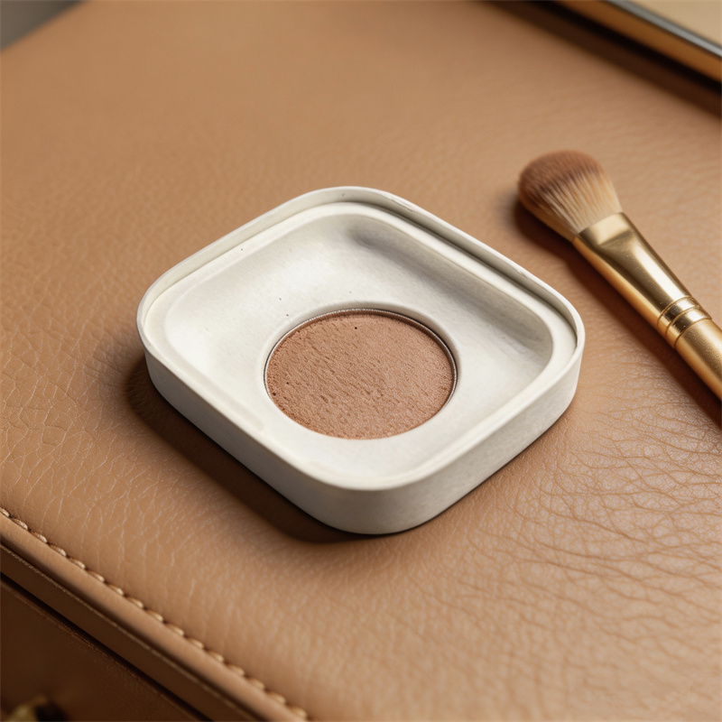 Biodegradable Molded Fiber Eyeshadow Cosmetic Packaging