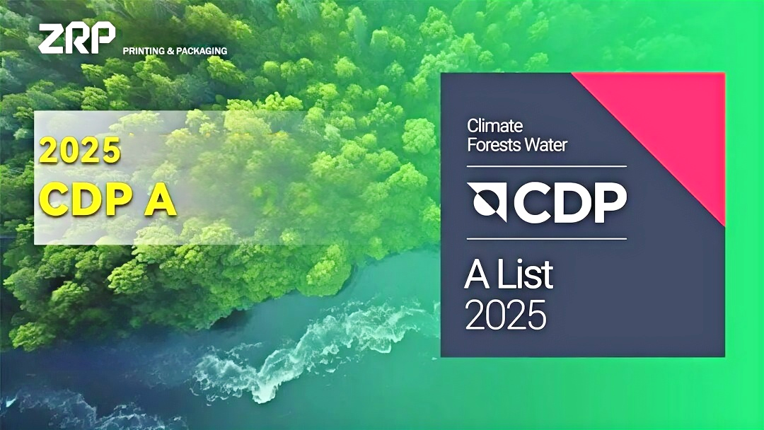 ZRP Honored at CDP Award Ceremony: Building a Sustainable Future Together