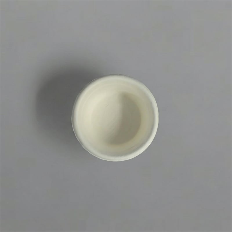 100% Compostable Molded Fiber Sauce Cup & Lid Set