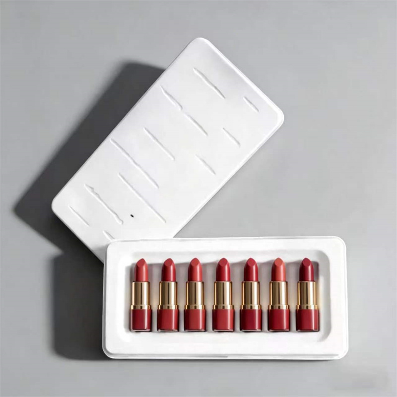 Premium Wet-Pressed eco-friendly  Lipstick cosmetic packaging box