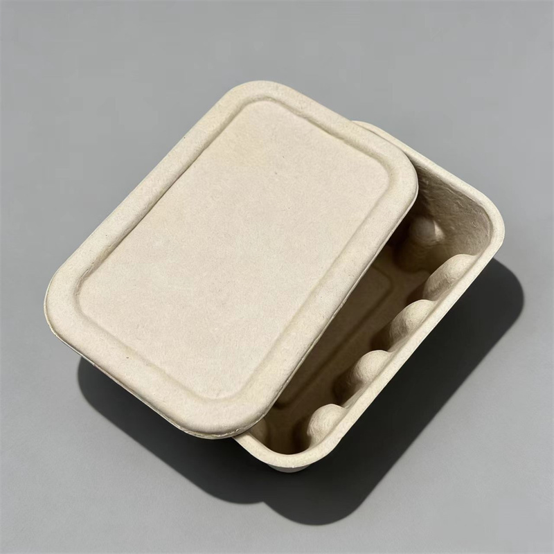 Eco Friendly Custom Dry-Pressed Molded  Pulp Storage Box