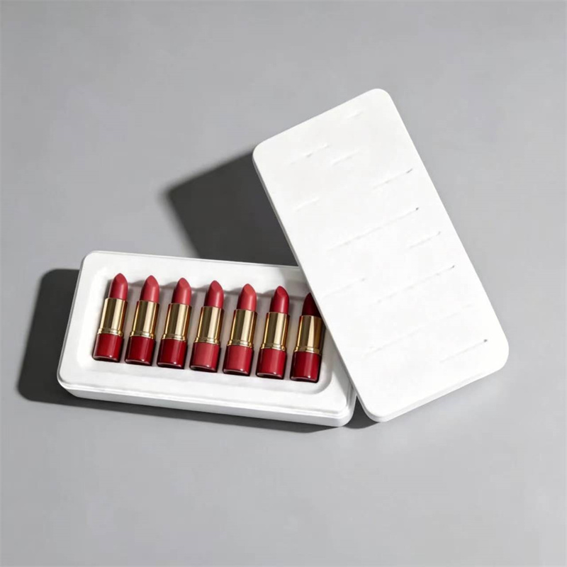 Premium Wet-Pressed eco-friendly  Lipstick cosmetic packaging box