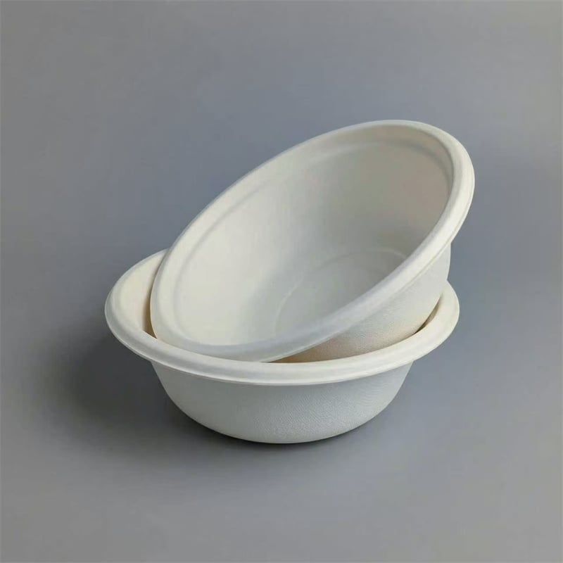 Biodegradable Natural Fiber Molded Pulp Food Bowl Container