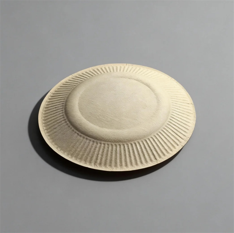  Molded Pulp Sustainable Eco-friendly Round Plates