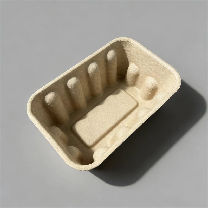 Eco Friendly Custom Dry-Pressed Molded  Pulp Storage Box