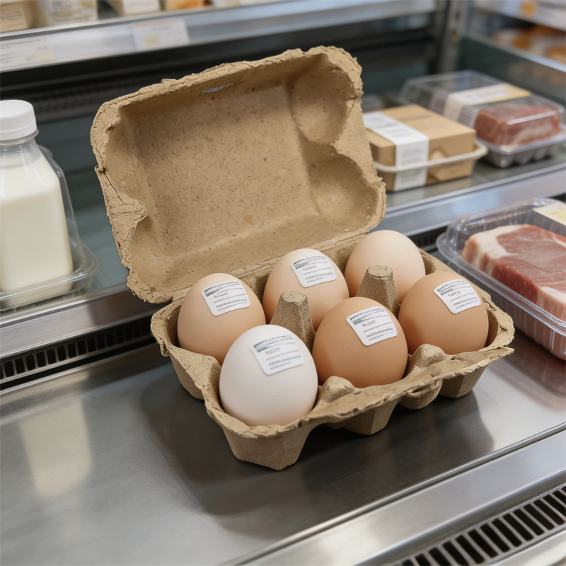 Eco Friendly Biodegradable Egg Container for Farms & Farmers Markets