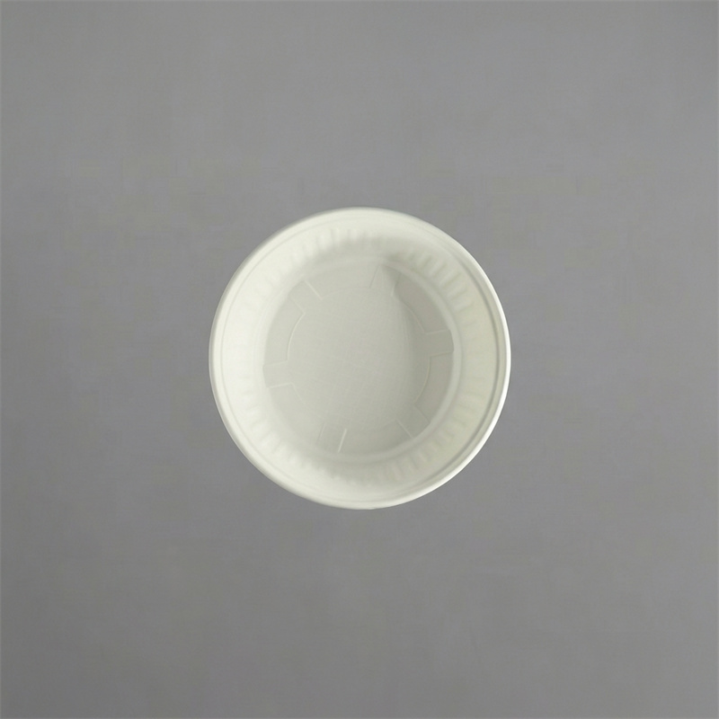 Custom Logo Large Molded Fiber Bowl & Lid OEM
