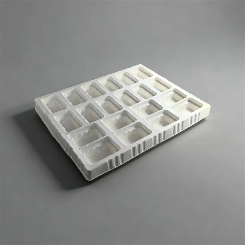 Eco-friendly molded pulp Food Insert / Inner tray