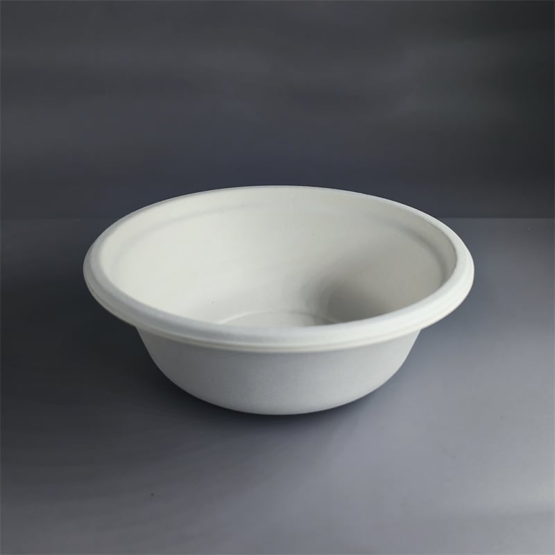 Biodegradable Natural Fiber Molded Pulp Food Bowl Container