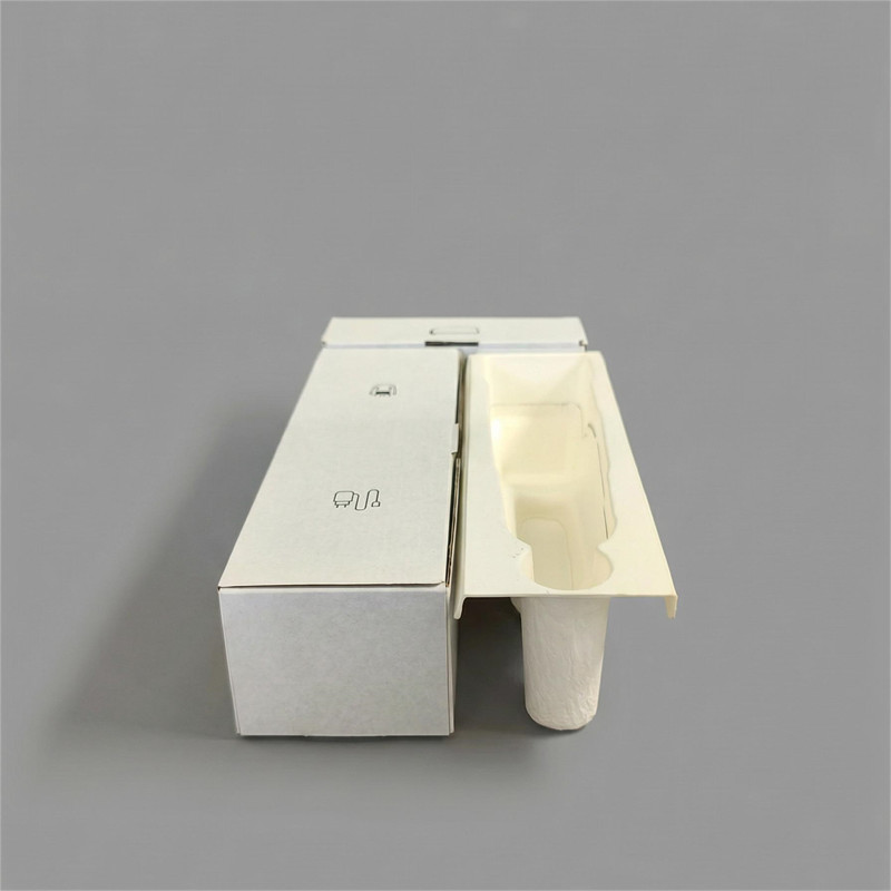 Custom Molded Pulp Biodegradable Razor Packaging Tray