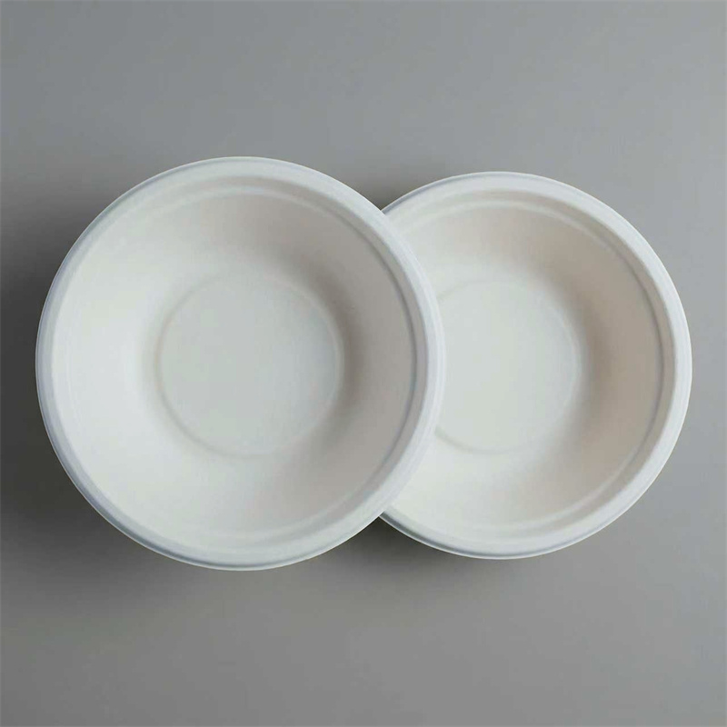 Biodegradable Natural Fiber Molded Pulp Food Bowl Container
