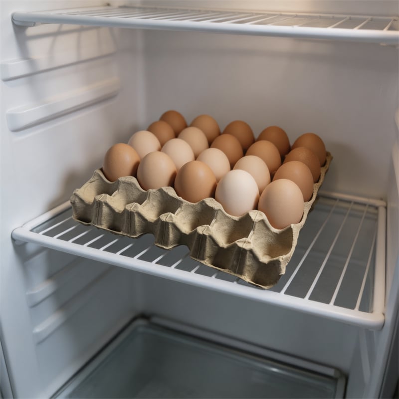 Eco- Friendly Dry-Pressed 30-Cavity Egg Tray