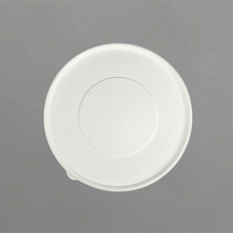 Custom Logo Large Molded Fiber Bowl & Lid OEM