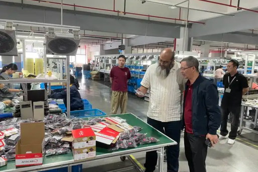 大陸間の絆を強化：浙江新池電器、タンザニアAfricabグループ指導部を戦略的工場見学のために歓迎