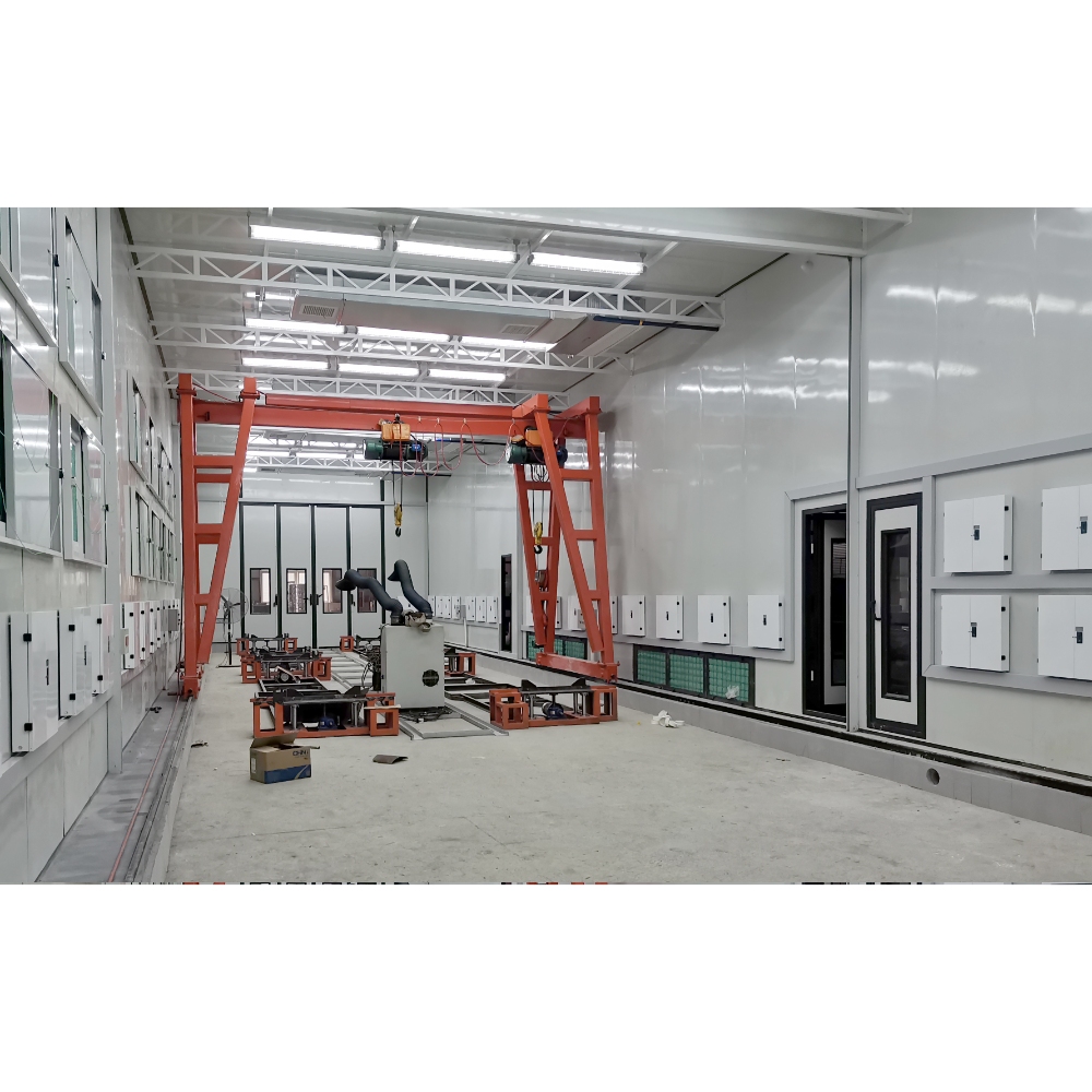 LX-20-50 Customized High-Temperature Industrial Oven Room for Gas Disposal Machinery Standard Spray Booth for Baking and Painting