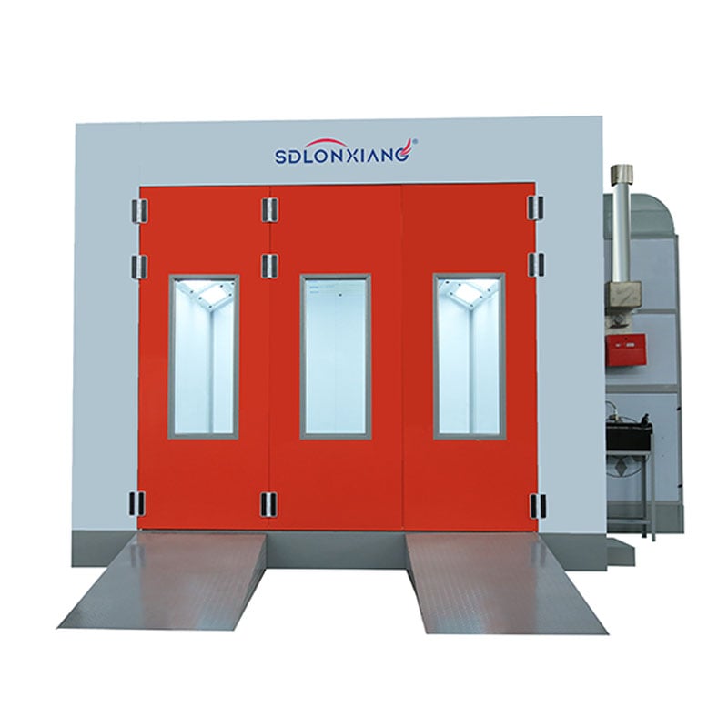 LX-D2 Electric Lift Platform Filter System Spray Booth Used Car Paint Booth For Sale Car Baking Oven For Sale