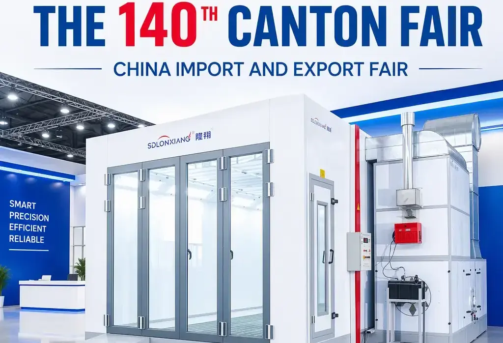 SD LONGXIANG to Showcase Next-Generation Full-Glass Spray Booths at The 140th Canton Fair (Booth No.: 8.0F13)