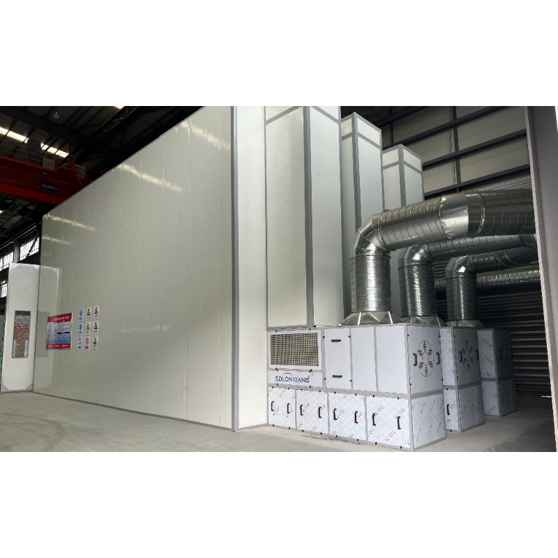 LX-12-45 Professional Large Paint Booth Supplier Industrial Spray Paint Booth for Buses and Trucks