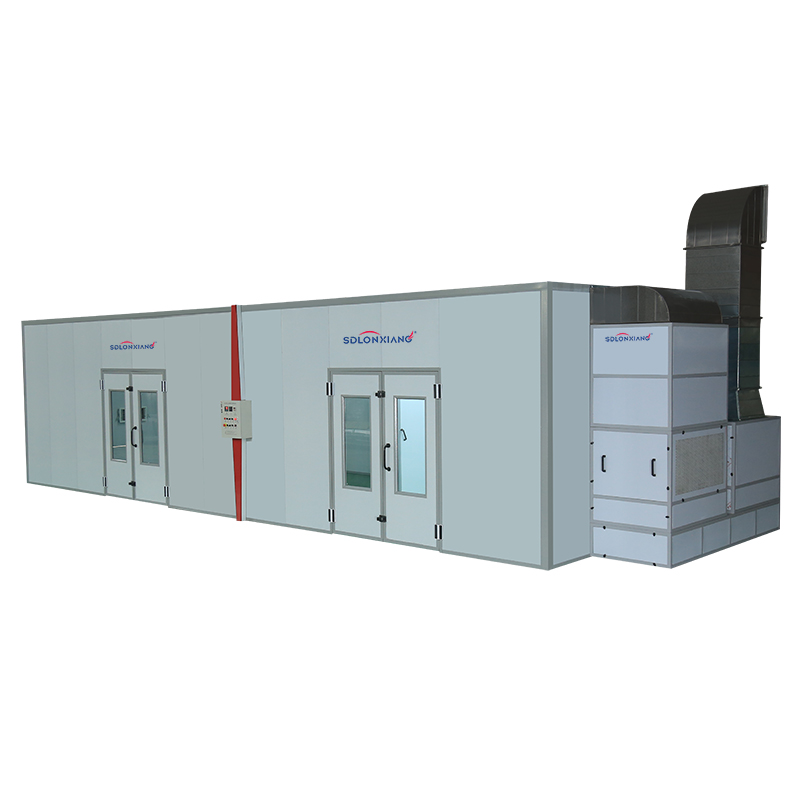 Environmentally Friendly LX-60 Woodworking Machinery Furniture Spray Booth with Electric Heating System