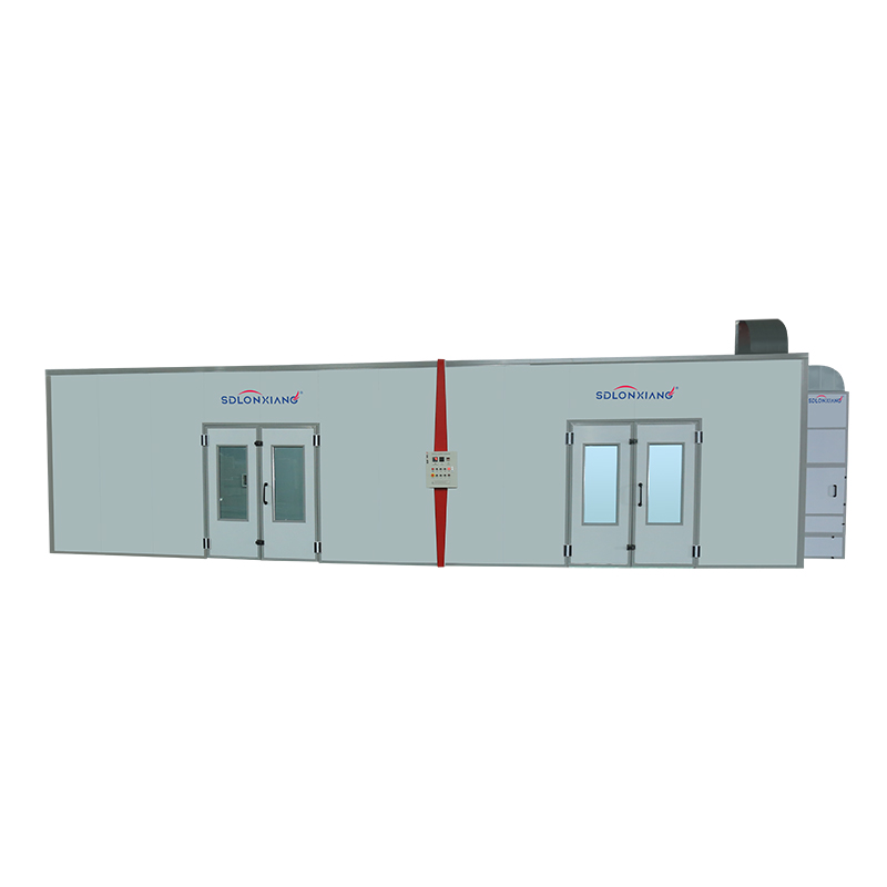 Environmentally Friendly LX-60 Woodworking Machinery Furniture Spray Booth with Electric Heating System