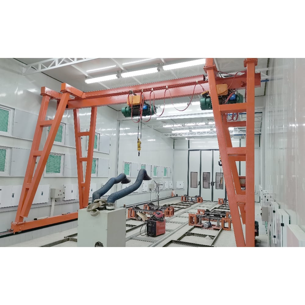 LX-20-50 Customized High-Temperature Industrial Oven Room for Gas Disposal Machinery Standard Spray Booth for Baking and Painting