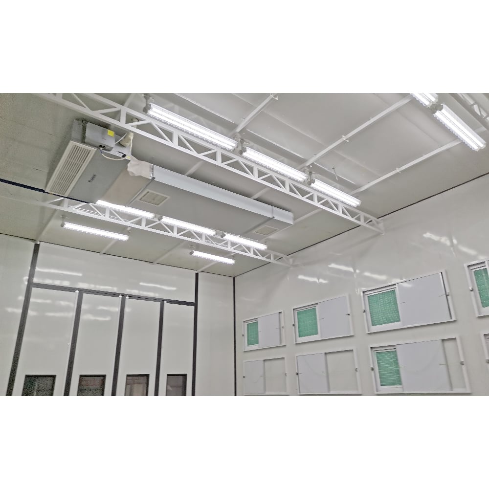 LX-20-50 Customized High-Temperature Industrial Oven Room for Gas Disposal Machinery Standard Spray Booth for Baking and Painting