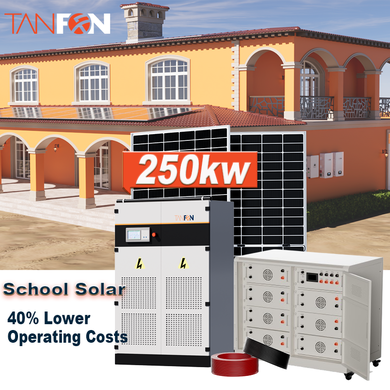 sistema solar de 250 kW para campus universitarios