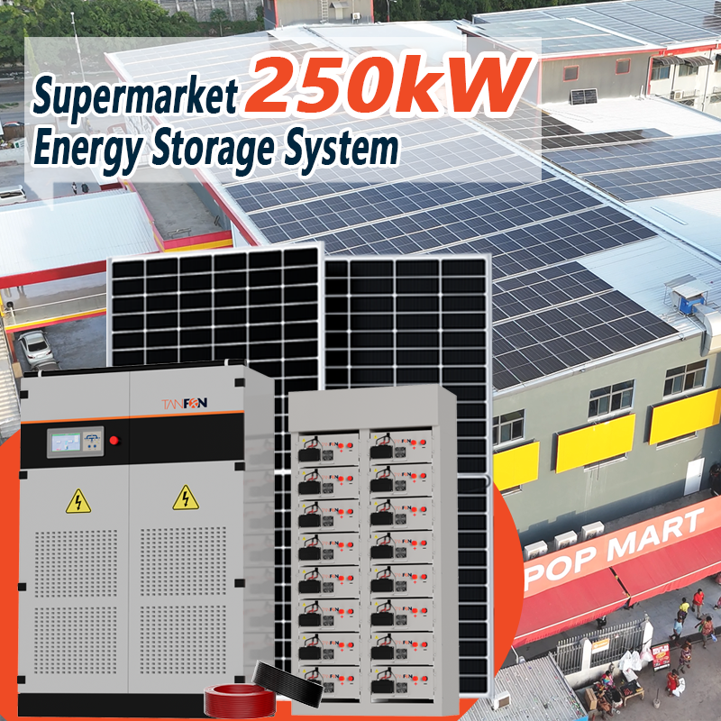 sistema solar de 250 kW para centros comerciales