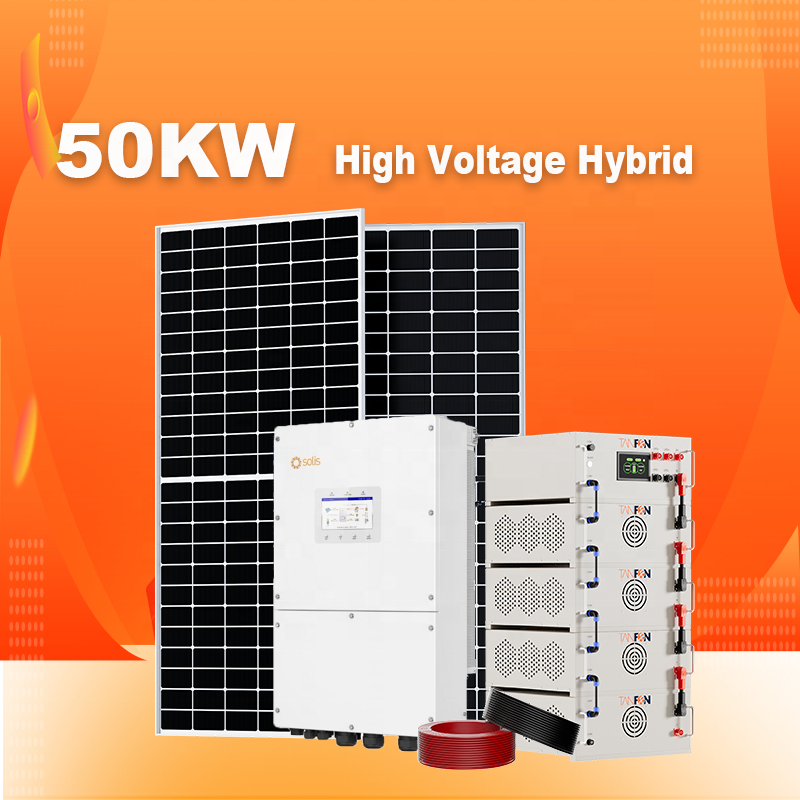 Sistema Solar para Poblado de 50 kW a 150 kW | Almacenamiento de energía con baterías para África