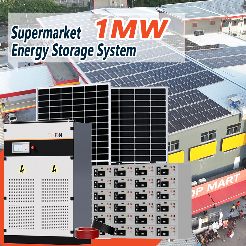 sistema solar de energía de 1 MW para complejos comerciales