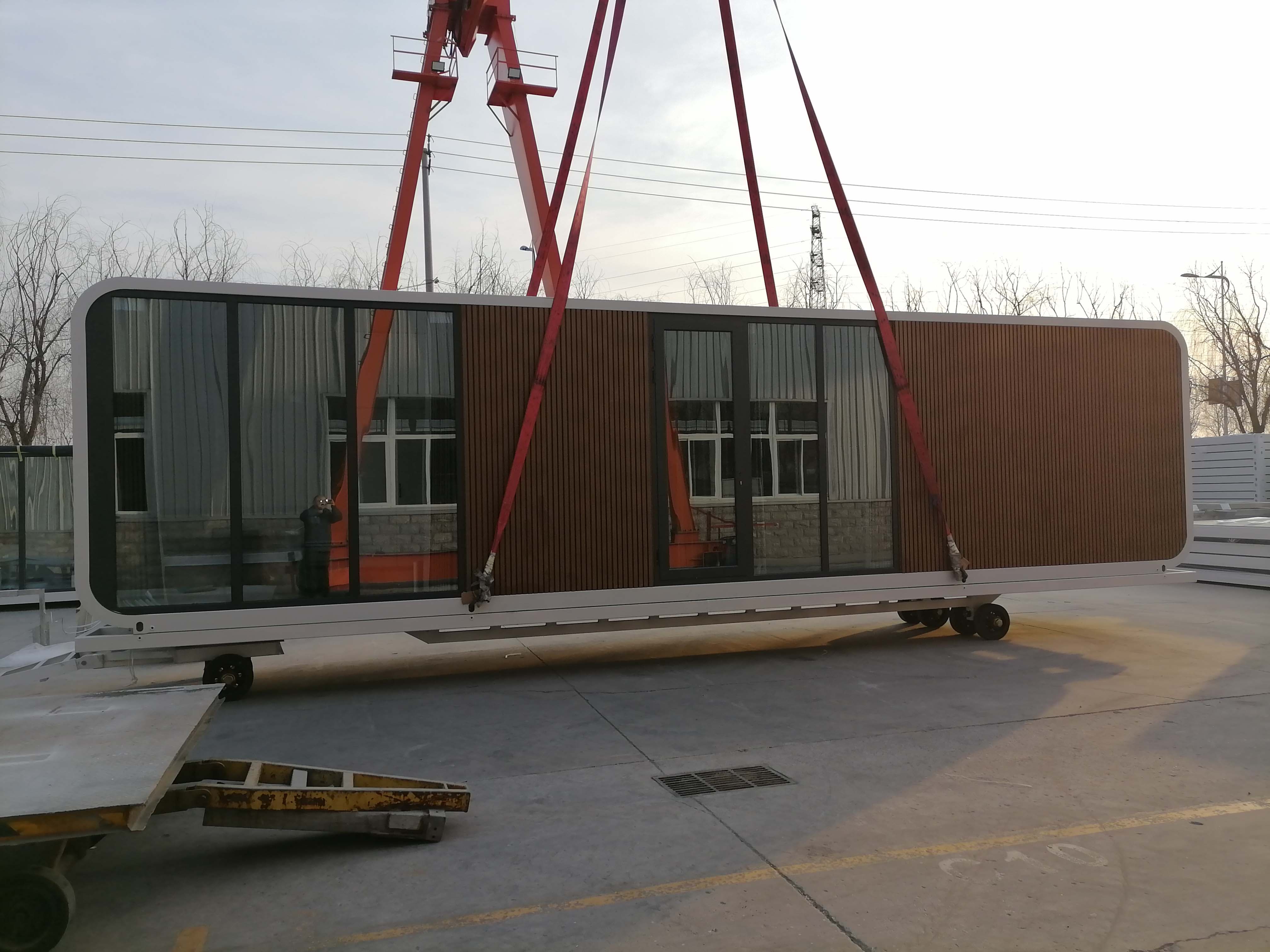 CDPH Company Launches Innovative Apple Cabin Trailer
