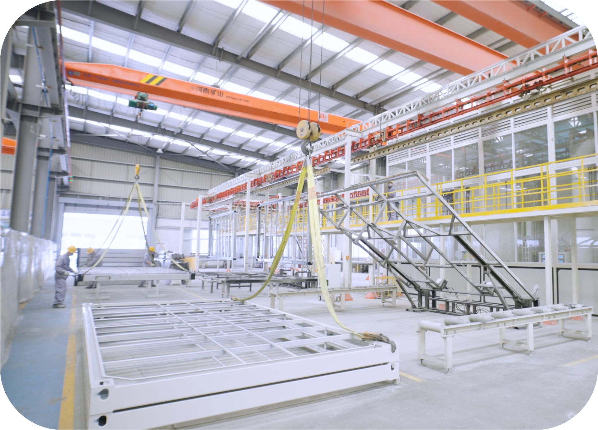 Fully Automated Powder Coating Line
