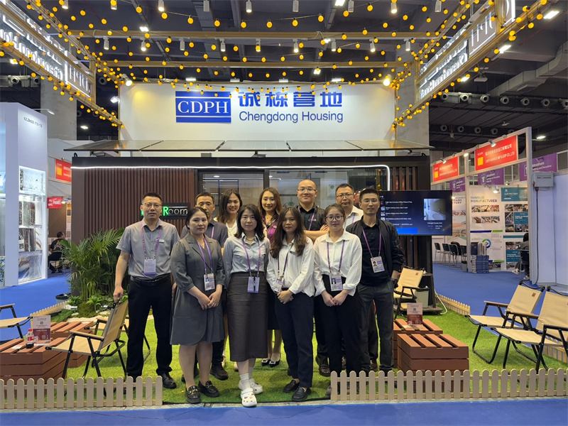 Luxury Modualr Container House in Canton Fair 2025 Phase 2