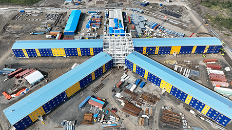 Baim Copper Mine Camp Project