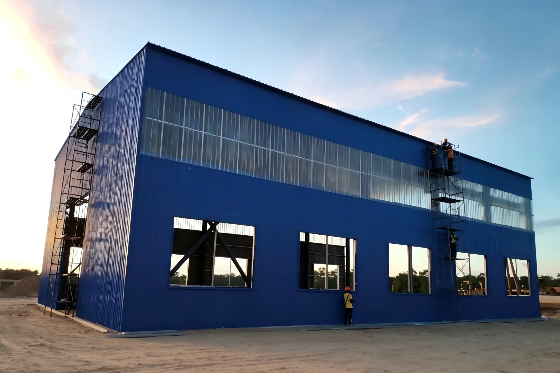 Prefabricated warehouse