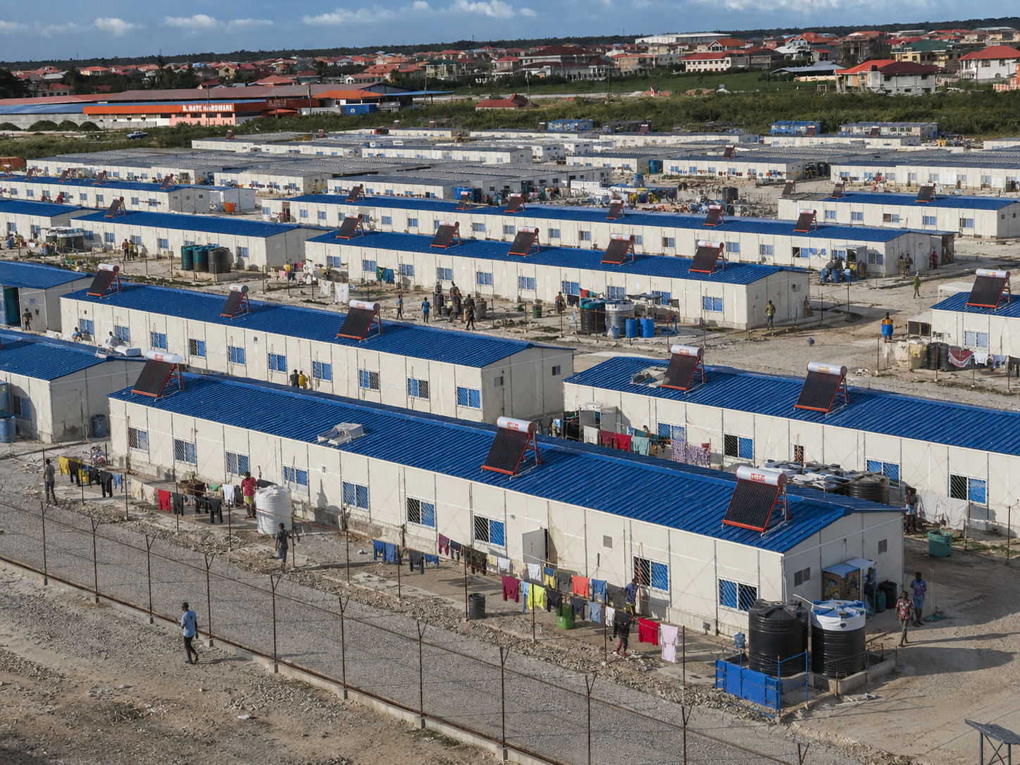 Refugee camp