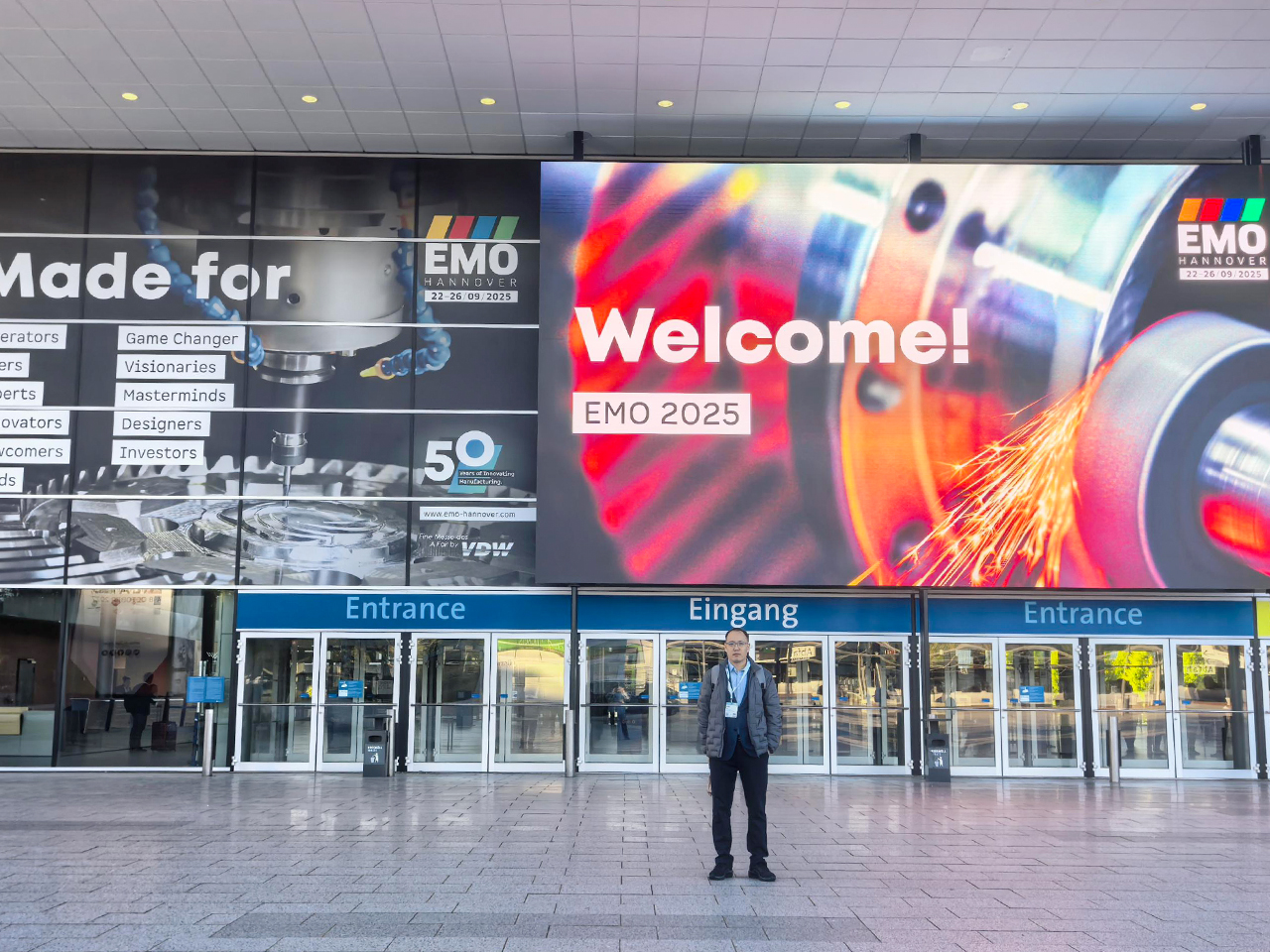 On-Site at EMO Hannover 2025: Our Superhard Abrasives Shine Amid 