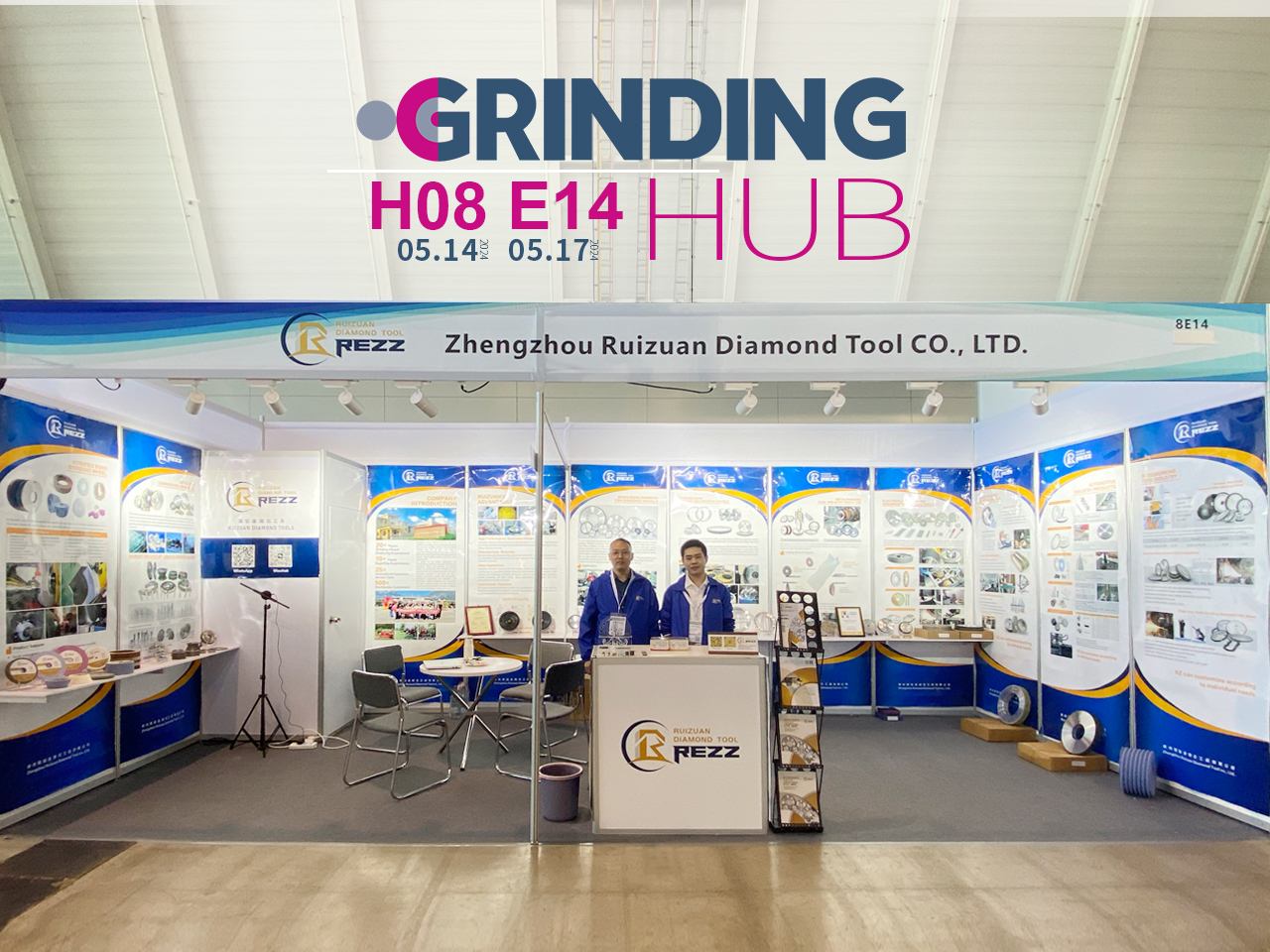 Zhengzhou RuiZuan Diamond Tools Excels at Stuttgart Grinding Expo 2024