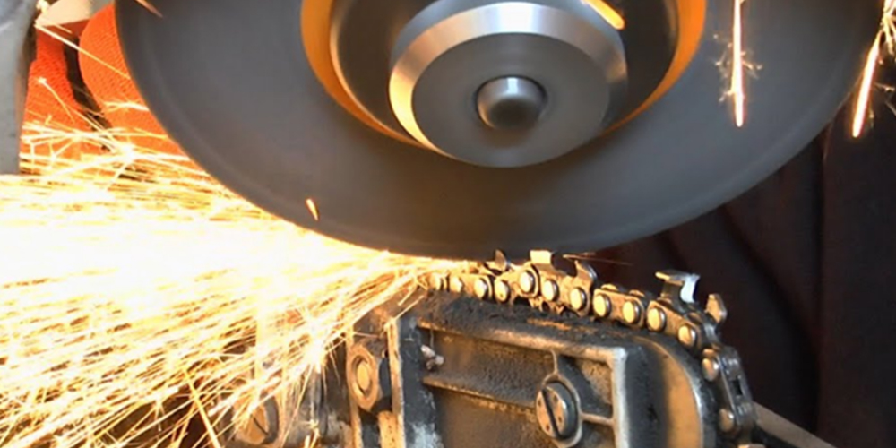 5-3/4” Chainsaw Grinding Wheel 3/16" Thick 80 Grit for 3/8" and .404 Pitch Carbide Chains manufacture