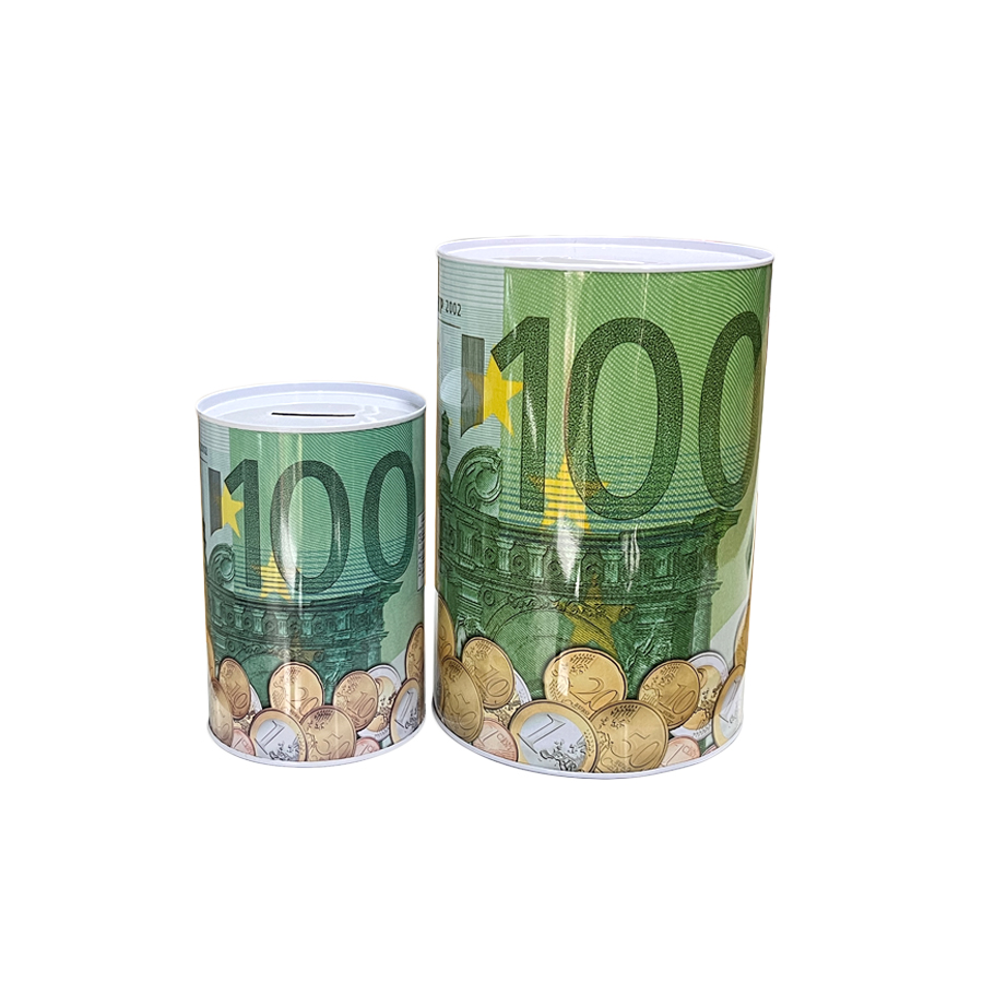 Runde møntenedler