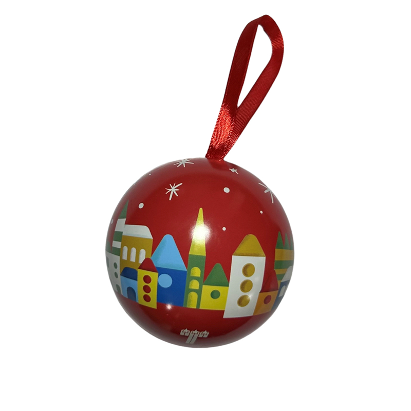 Chriatmasová cínová koule