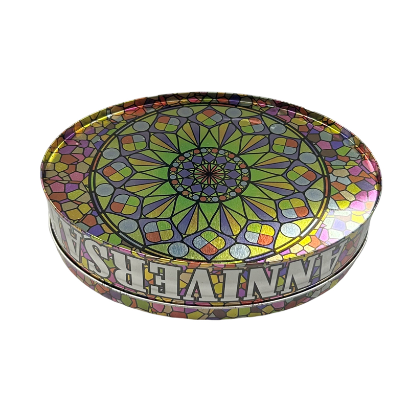 oval tin box