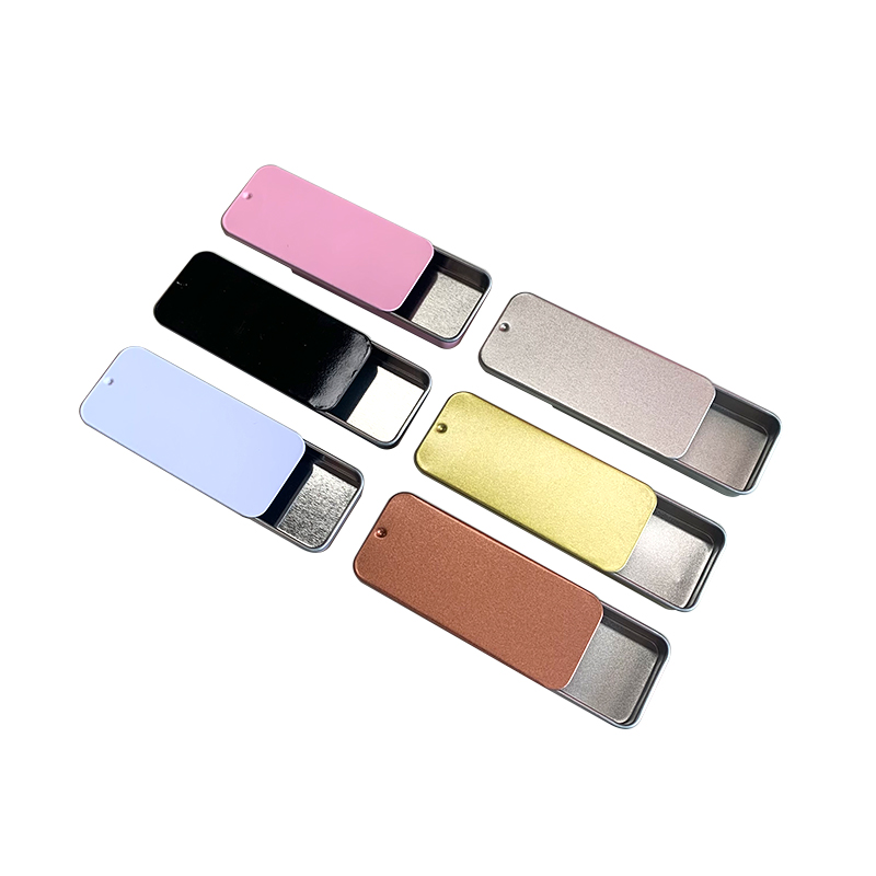 slide top candela di latta